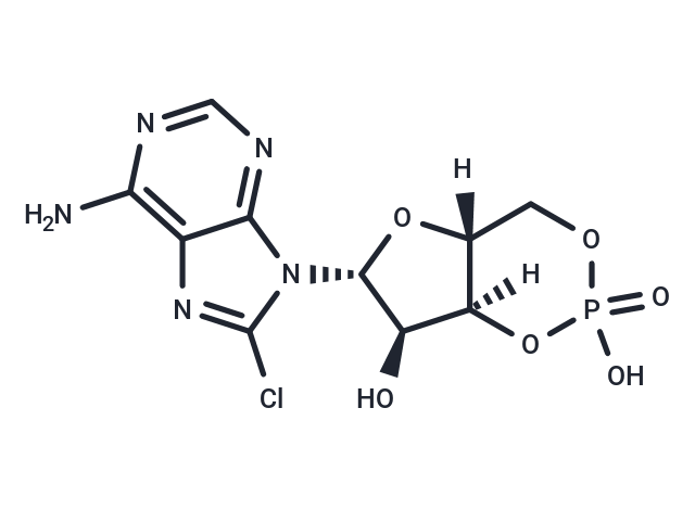 化合物 Tocladesine,Tocladesine