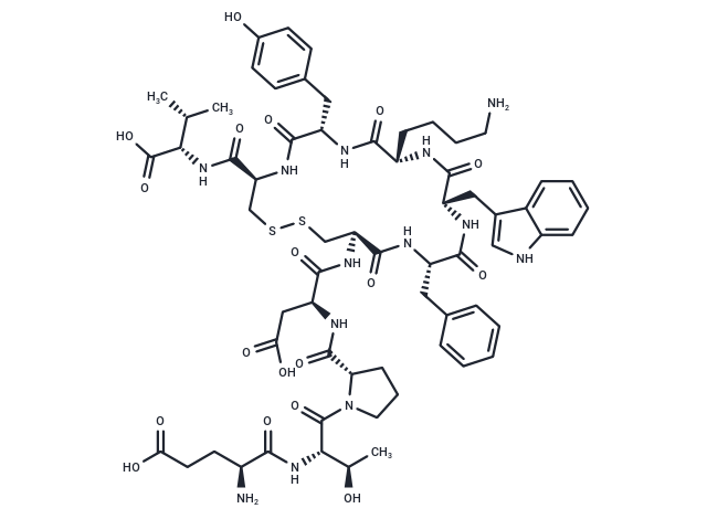 化合物 Urotensin II (114-124), human,Urotensin II (114-124), human