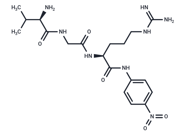 化合物 Valyl-glycyl-arginine-4-nitroanilide,Valyl-glycyl-arginine-4-nitroanilide