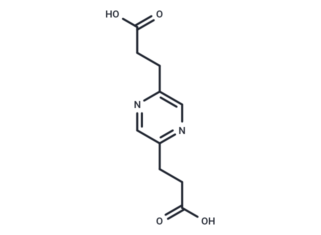 化合物 3,3'-(Pyrazine-2,5-diyl)dipropanoic acid,3,3'-(Pyrazine-2,5-diyl)dipropanoic acid