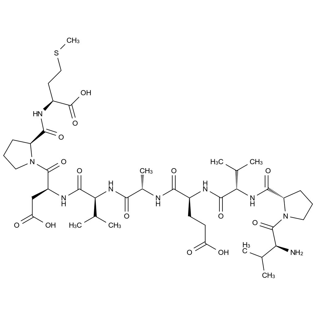 膽囊收縮素前體(24-32),Cholecystokinin Precursor (24-32) (rat) H-Val-Pro-Val-Glu-Ala-Val-Asp-Pro-Met-OH