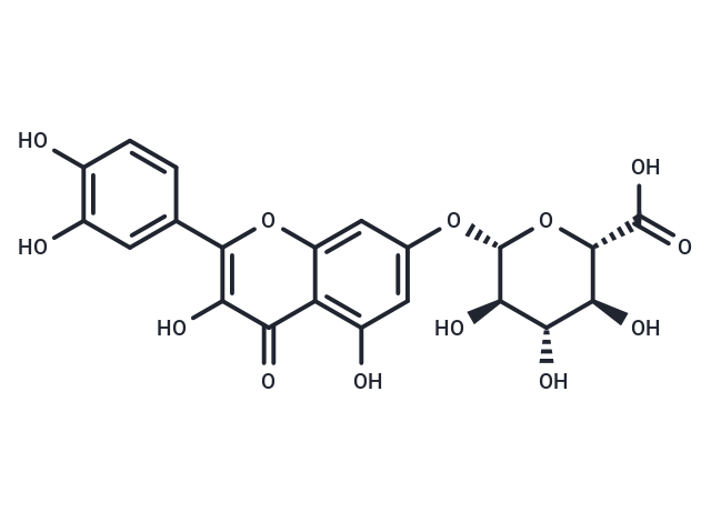 化合物 Quercetin 7-glucuronide,Quercetin 7-glucuronide