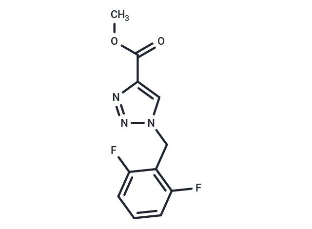 化合物 Methyl 1-(2,6-difluorobenzyl)-1H-1,2,3-triazole-4-carboxylate,Methyl 1-(2,6-difluorobenzyl)-1H-1,2,3-triazole-4-carboxylate