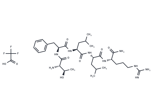 化合物 TFLLR-NH2(TFA),TFLLR-NH2(TFA)