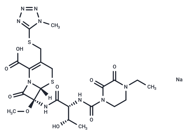 化合物 Cefbuperazone Sodium,Cefbuperazone Sodium