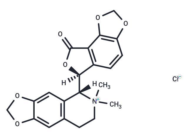 化合物 (-)-Bicuculline methochloride,(-)-Bicuculline methochloride