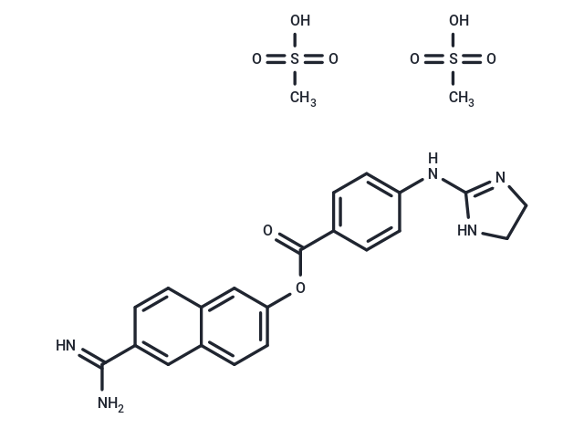 Sepimostat dimethanesulfonate,Sepimostat dimethanesulfonate