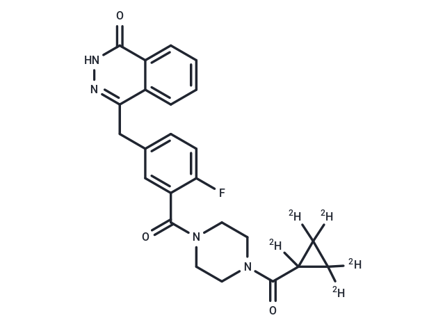 化合物 Olaparib-d5,Olaparib-d5