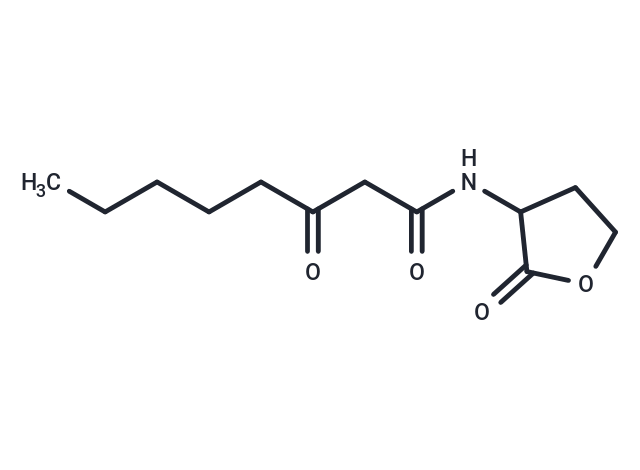 化合物 N-(3-Oxooctanoyl)-DL-homoserine lactone,N-(3-Oxooctanoyl)-DL-homoserine lactone