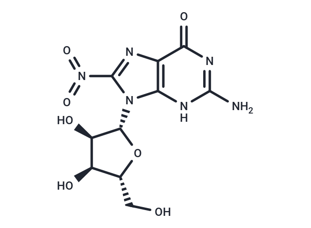 化合物 8-Nitroguanosine,8-Nitroguanosine