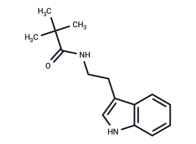 化合物 N10-pivaloyl tryptamine,N10-pivaloyl tryptamine