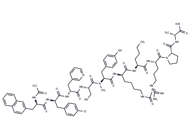 化合物 Ozarelix,Ozarelix