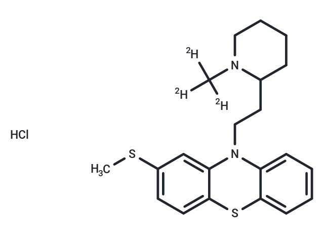 化合物 Thioridazine-d3 HCl,Thioridazine-d3 HCl