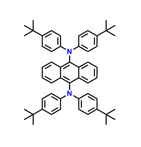 9,10-Anthracenediamine, N9,N9,N10,N10-tetrakis[4-(1,1-dimethylethyl)phenyl]-