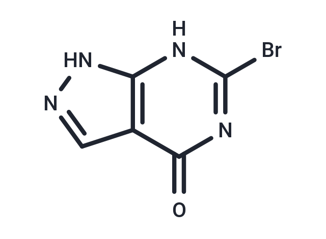 化合物 6-Bromopyrazolo[3,4-d]pyrimidin-4(5H)-one,6-Bromopyrazolo[3,4-d]pyrimidin-4(5H)-one