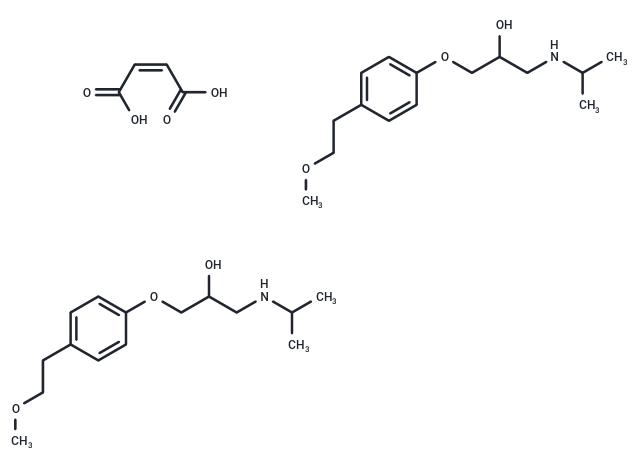 化合物 Metoprolol Fumarate,Metoprolol fumarate