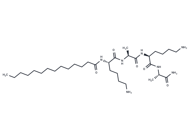 化合物 Myristoyl tetrapeptide-12,Myristoyl tetrapeptide-12