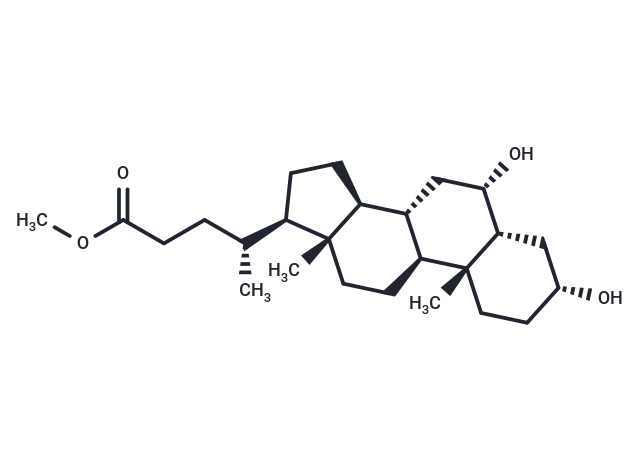 化合物 (R)-Methyl 4-((3R,5R,6S,8S,9S,10R,13R,14S,17R)-3,6-dihydroxy-10,13-dimethylhexadecahydro-1H-cyclopenta[a]phenanthren-17-yl)pentanoate,(R)-Methyl 4-((3R,5R,6S,8S,9S,10R,13R,14S,17R)-3,6-dihydroxy-10,13-dimethylhexadecahydro-1H-cyclopenta[a]phenanthren-17-yl)pentanoate