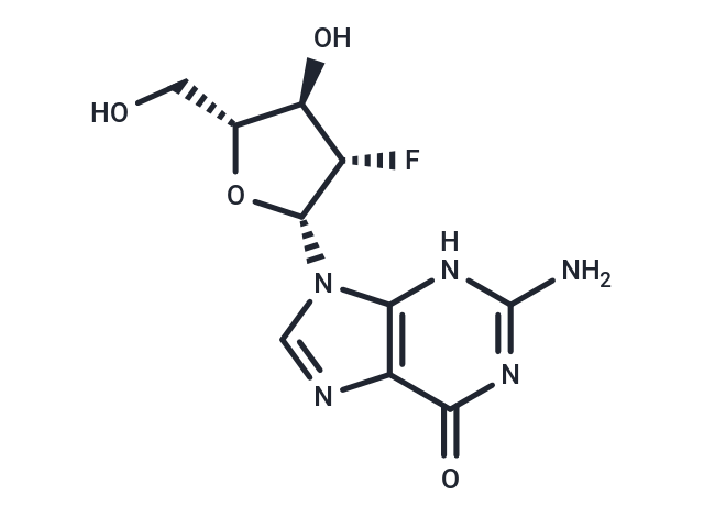 2'-脫氧-2'-氟阿拉伯鳥苷,2'-Deoxy-2'-fluoro-beta-D-arabinoguanosine