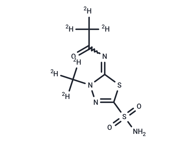 化合物 Methazolamide-d6,Methazolamide-d6