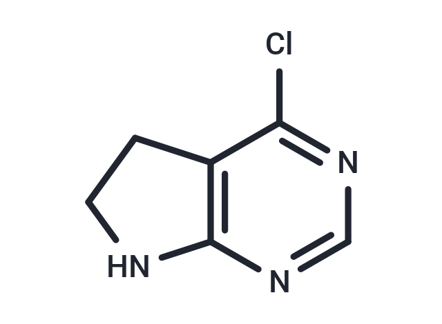 化合物 4-Chloro-6,7-dihydro-5H-pyrrolo[2,3-d]pyrimidine,4-Chloro-6,7-dihydro-5H-pyrrolo[2,3-d]pyrimidine