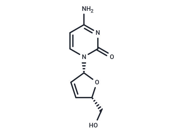 化合物 2’,3’-Dideoxy-2’,3’-didehydro-cytidine,Dideoxycytidinene