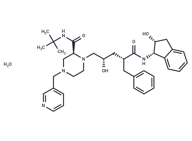 化合物 Indinavir monohydrate,Indinavir monohydrate