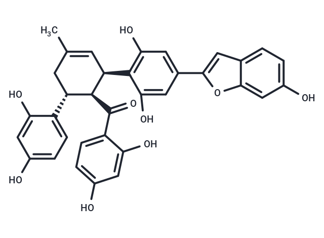 化合物 Mulberrofuran C,Mulberrofuran C