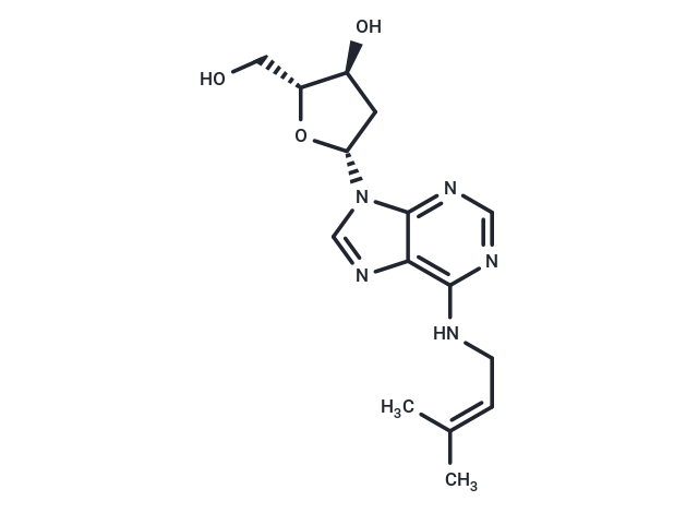 化合物 N6-Isopentenyl-2’-deoxyadenosine,N6-Isopentenyl-2’-deoxyadenosine