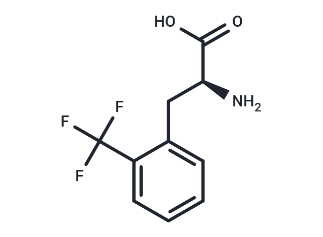 化合物 (S)-2-Amino-3-(2-(trifluoromethyl)phenyl)propanoic acid,(S)-2-Amino-3-(2-(trifluoromethyl)phenyl)propanoic acid