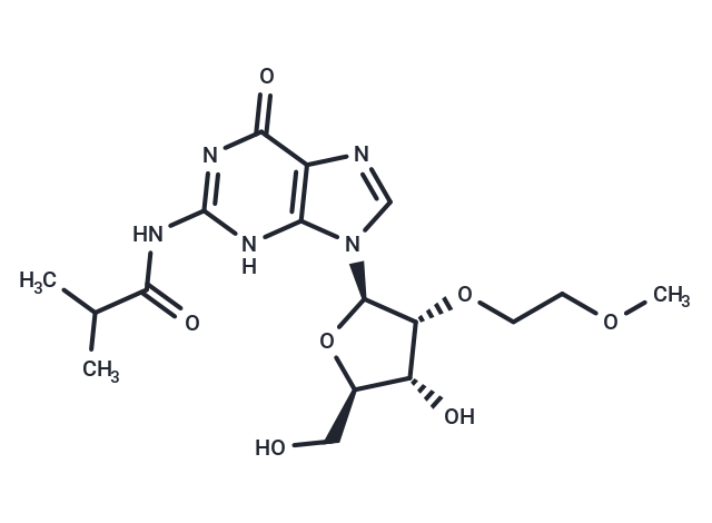 化合物 N2-iso-Butyroyl-2’-O-(2-methoxyethyl)guanosine,N2-iso-Butyroyl-2’-O-(2-methoxyethyl)guanosine