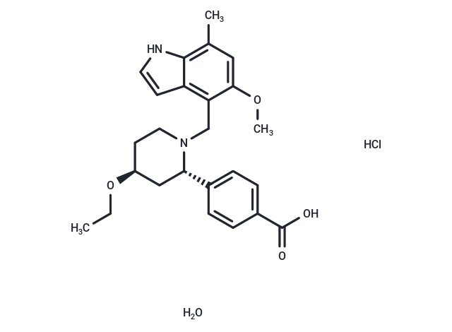 化合物 Iptacopan hydrochloride hydrate,Iptacopan hydrochloride hydrate