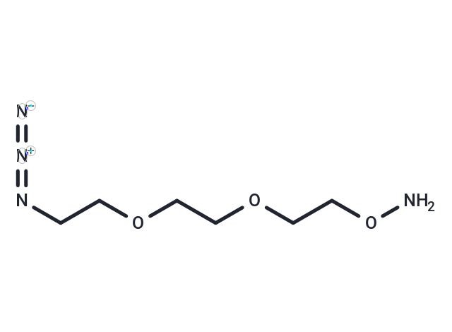 化合物 Aminooxy-PEG2-azide,Aminooxy-PEG2-azide