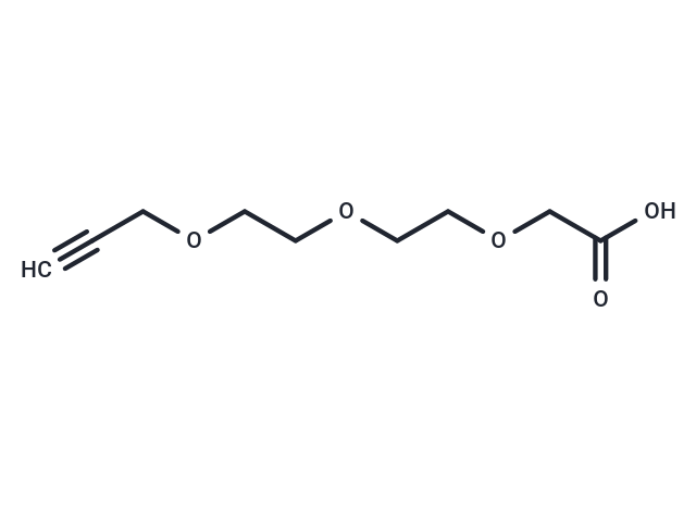 Propargyl-PEG2-CH2COOH,Propargyl-PEG2-CH2COOH