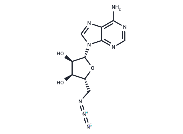 化合物 5’-Azido-5’-deoxyadenosine,5’-Azido-5’-deoxyadenosine