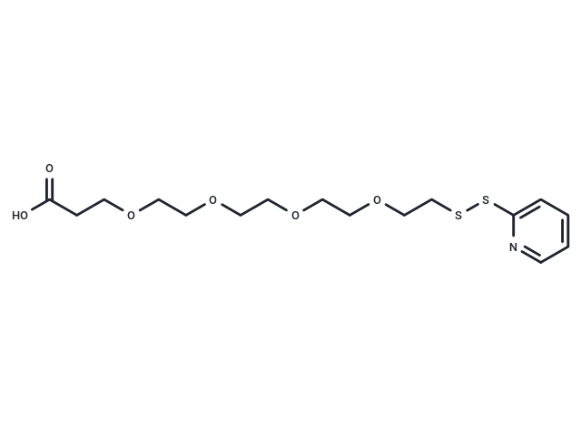 化合物 (2-pyridyldithio)-PEG4 acid,(2-pyridyldithio)-PEG4 acid