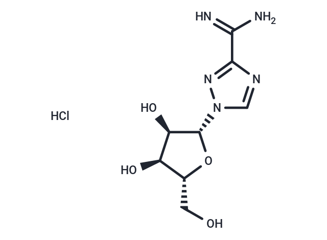 化合物 Taribavirin hydrochloride,Taribavirin hydrochloride