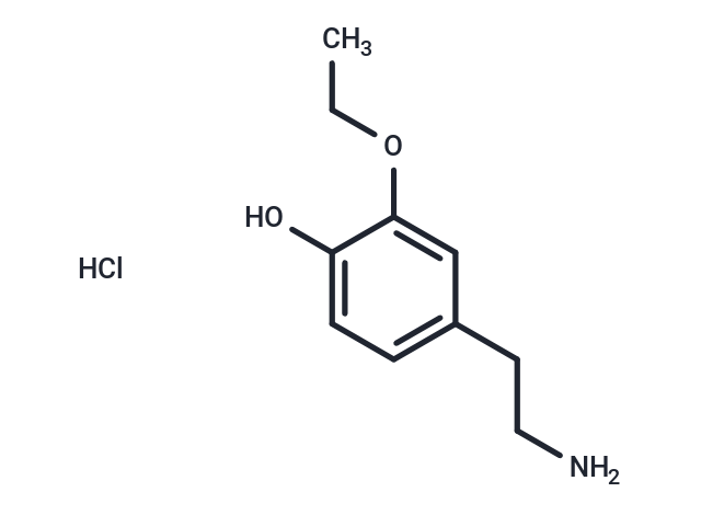 化合物 4-(2-Aminoethyl)-2-ethoxyphenol hydrochloride,4-(2-Aminoethyl)-2-ethoxyphenol hydrochloride