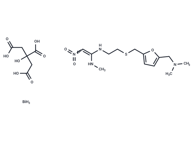 化合物 Ranitidine bismuth citrate,Ranitidine bismuth citrate