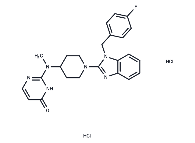 咪唑斯汀二鹽酸鹽,Mizolastine dihydrochloride