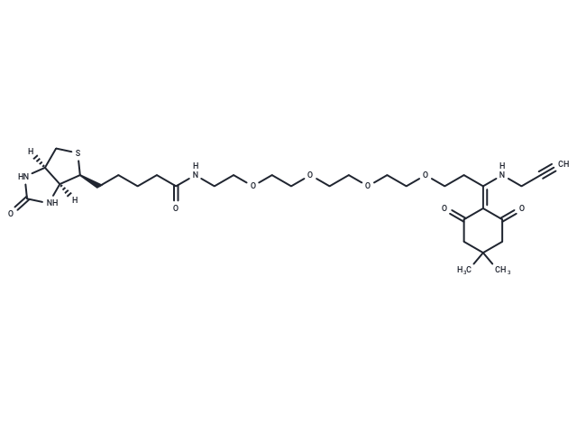 化合物 Dde Biotin-PEG4-alkyne,Dde Biotin-PEG4-alkyne