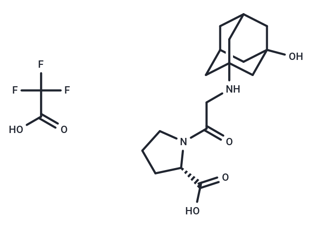 Vildagliptin carboxylic acid metabolite (trifluoroacetate salt),Vildagliptin carboxylic acid metabolite (trifluoroacetate salt)