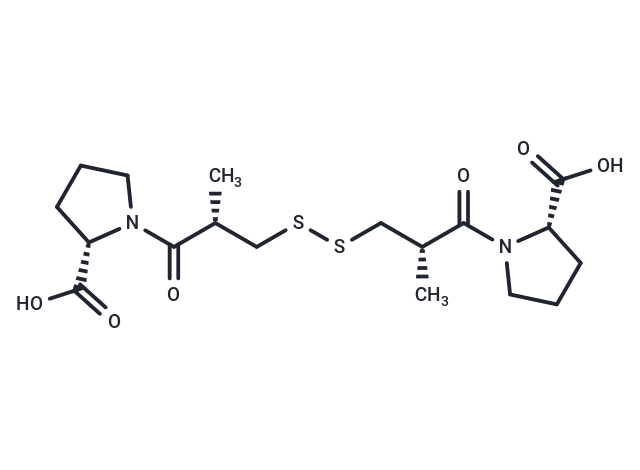 化合物 Captopril disulfide,Captopril disulfide