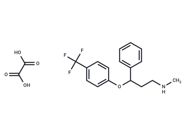 化合物 Fluoxetine oxalate,Fluoxetine oxalate