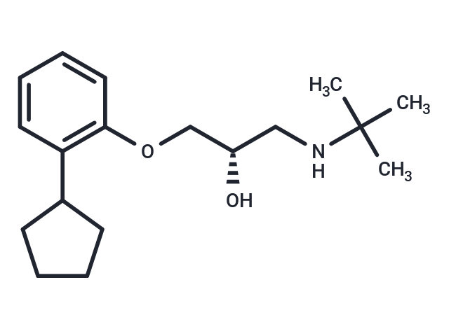 化合物 Penbutolol,Penbutolol