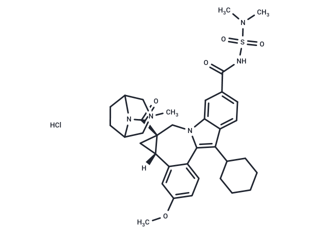 化合物 Beclabuvir HCl,Beclabuvir HCl