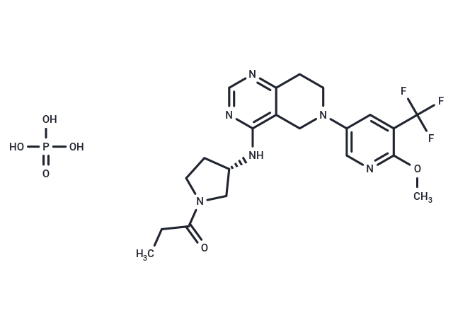 化合物 Leniolisib phosphate,Leniolisib phosphate