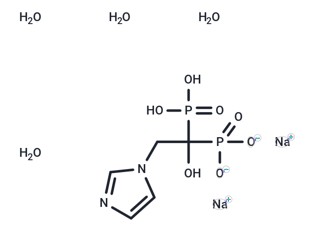 化合物 Zoledronic acid disodium tetrahydrate,Zoledronic acid disodium tetrahydrate