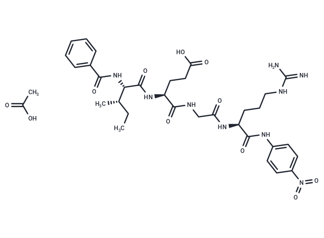 Bz-IEGR-pNA (acetate),Bz-IEGR-pNA (acetate)