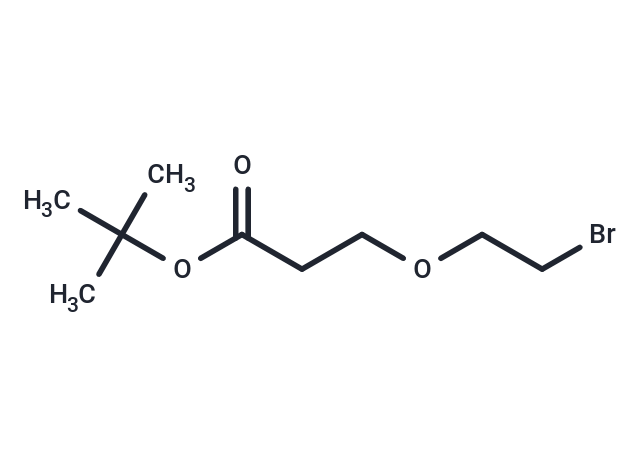 化合物 Bromo-PEG1-C2-Boc,Bromo-PEG1-C2-Boc